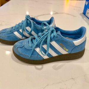 Kids Adidas Spezial Sky Blue Sneakers size 11